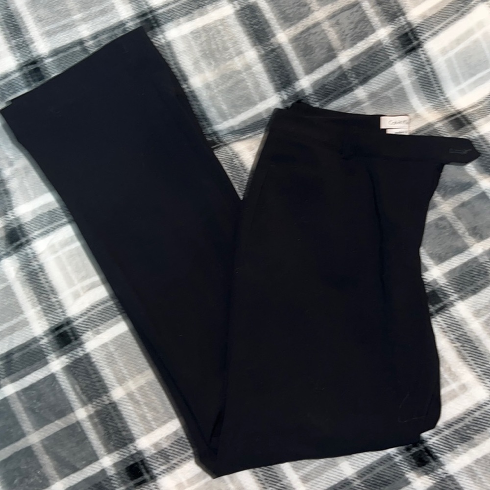Size 4 Calvin Klein Navy Suit Pants